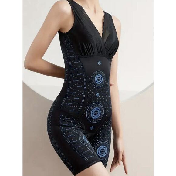 Lace‎ Stitching Shaping Bodysuit Tummy Control Butt Lifting Size 2XL - Picture 1 of 4